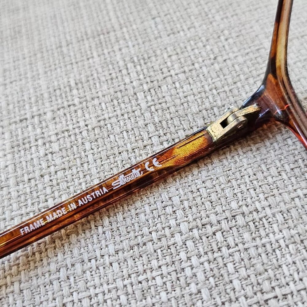 Silhouette Vintage Eyeglasses Frame Brown Glasses M2777 56[]16 145 Made Austria - Picture 9 of 11